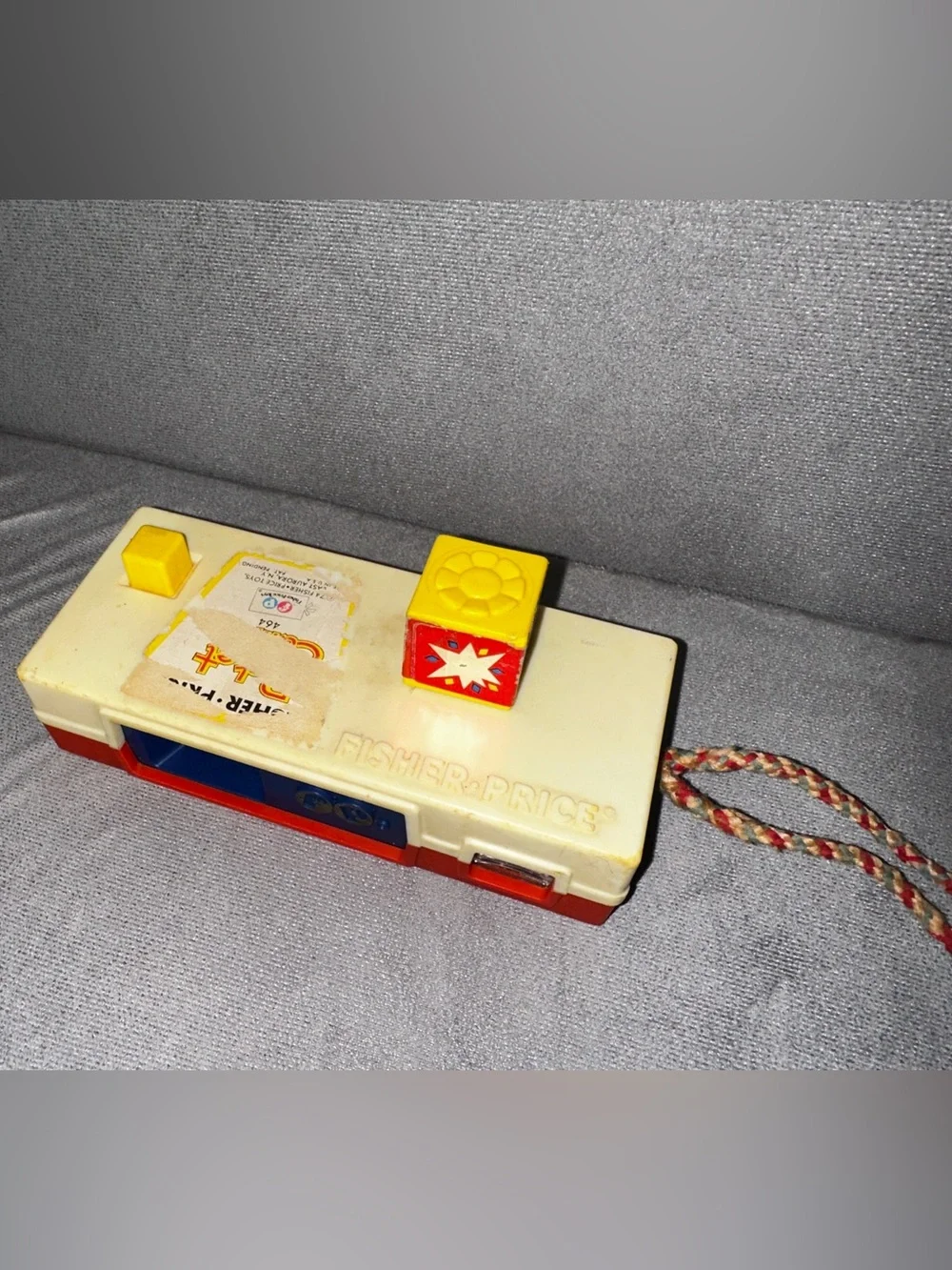 Vintage 1974 Fisher-Price Pocket Camera #464 A Trip to the Zoo Toy - Working!